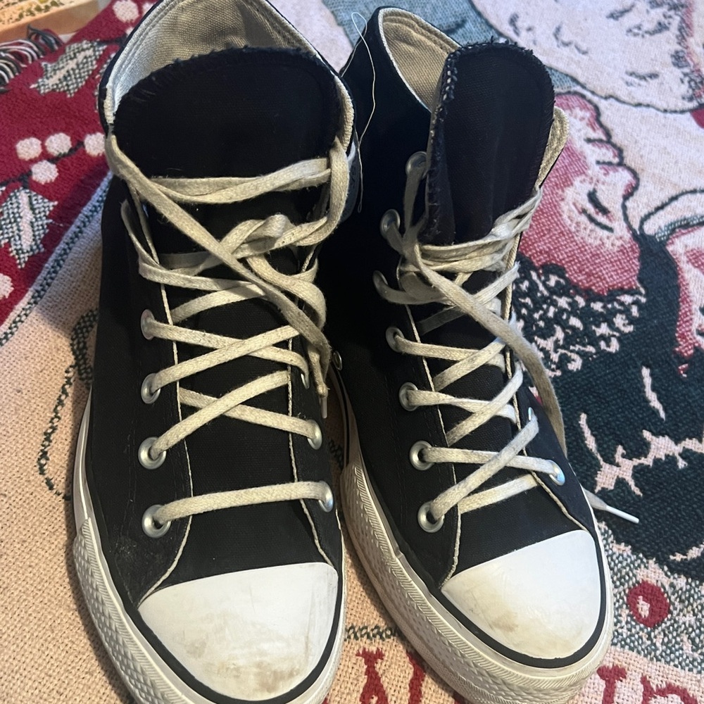 used chunky converses womens 8